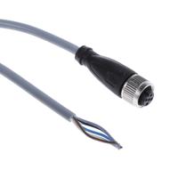 v15-g-10m-pvc Pepperl + Fuchs Female 5 way M12 to 5 way Free End Sensor Actuator Cable, 10 m