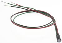 559-3501-007f Dialight Green, Red Panel Mount Indicator, 1.9V dc, 6.4mm Mounting Hole Size, Lead Wires Termination