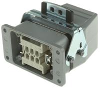 19011000-10003000-10191000 EPIC Connector Set, 6 Way, 16A, Female to Male, H-BE, Panel Mount, 440 V