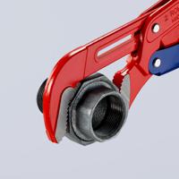83-60-020 Knipex Pipe Wrench, 560 mm Overall, 70mm Jaw Capacity, Metal Handle