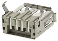 a-usb-asmt ASSMANN WSW Right Angle, SMT, Socket- Single Port Type A 2.0 USB Connector
