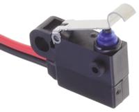 d2hw-c232mr Omron Simulated Roller Lever Micro Switch, Pre-wired Terminal, 2 A @ 12 V dc, SPST, IP67