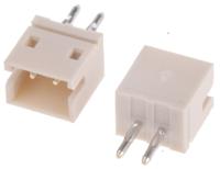 b2b-zrlfsn JST ZH Series Top Entry Through Hole PCB Header, 2 Contact(s), 1.5 mm Pitch, 1 Row, Shrouded