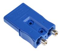 sbs50blu1012 Anderson Power Products, SBS Series Male 2 Way Battery Connector, 110A, 600 V