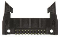 t816120a1r101ceu Amphenol Communications Solutions T816 Series Right Angle Through Hole PCB Header, 20 Contact(s), 2.54 mm Pitch, 2 Row,
