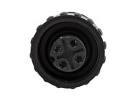 c01620d00310010 Amphenol Industrial Circular Connector, 3 Contacts, Cable, Standard Connector, Socket, Female, IP67, Ecomate M Series