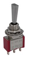 186-257 RS PRO Toggle Switch, Panel Mount, On-Off-(On), SPDT, Solder Lug Terminal, 125, 250V ac