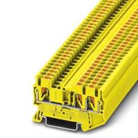 3209553 Phoenix Contact  PT 2,5 Series Yellow, 0.14 → 4mm², Push In Termination, ATEX, IECEx