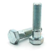 245-4030 RS PRO Steel, Hex Bolt, 3/8-24in x 3/4in