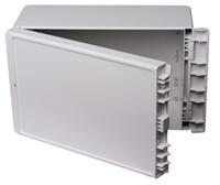 96016365-b-261712-pc-v0-7035 Bopla Bocube Series Light Grey Polycarbonate V0 Enclosure, IP66, IP68, IK07, Light Grey Lid, 271 x 170 x 120mm