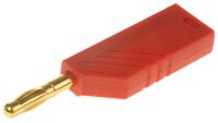 934100701 Hirschmann Test & Measurement Red Male Banana Plug, 4 mm Connector, Screw Termination, 24A, 30 V ac, 60V dc, Gold
