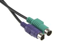 136-9674 RS PRO Wired PS/2 Trackball Mini Keyboard, QWERTY (UK), Black