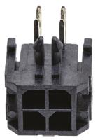 43045-0400 Molex Micro-Fit 3.0 Series Right Angle Through Hole PCB Header, 4 Contact(s), 3 mm Pitch, 2 Row, Shrouded