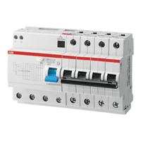 2csr254001r1634 ABB RCBO, 63A Current Rating, 4P Poles, Type C