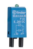 9980902499 Finder Pluggable Function Module, LED Diode