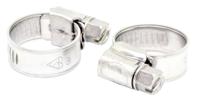 172-0593 RS PRO Stainless Steel 316 Slotted Hex Hose Clip, 12.3mm Band Width, 11 → 16mm ID