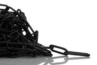 254-9955 RS PRO Black Steel Chain Link, 10m Length