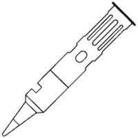 t0051644399 Weller 60 01 01 1 mm Conical Soldering Iron Tip for use with WP60