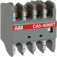 1sbn010042r1240 ABB Auxiliary Contact Block, 4 Contact, 4NC, Front Mount 1SBN01