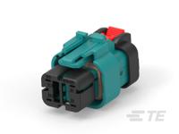 2338212-1 TE Connectivity, AMPSEAL 16 Connector Housing Socket 4 Way, Crimp Termination