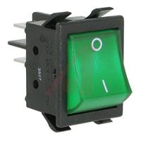 wrg32f2fbgln ZF Illuminated DPST, On-Off Rocker Switch Panel Mount