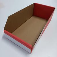 228-1188 RS PRO Cardboard Storage Bin, 300mm x 150mm x 100mm, Red
