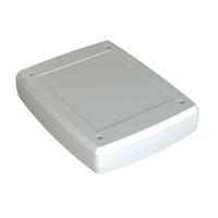 192-0720 RS PRO White ABS Enclosure, IP64, IK07, White Lid, 184.7 x 144.6 x 38.5mm