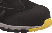 manhas3no43 Delta Plus Black, Yellow Composite Toe Capped Men's Safety Boots, UK 9, EU 43