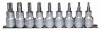 m1213tpx Teng Tools 9-Piece 1/2 in Bit Socket Set , Tamperproof Torx Bit