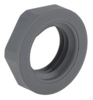 53119000 Lapp Grey UL 94 V2 Fibreglass PA Cable Gland Locknut, M12 Thread, IP68