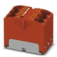 3273794 Phoenix Contact Distribution Block, 6 Way, 0.2 → 6mm², 32A, 630 V, Red