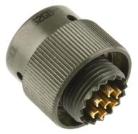62gb-56t10-07pn Amphenol Limited, 62GB 7 Way Cable Mount MIL Spec Circular Connector PlugOlive, Pin Contacts,Shell Size 10, Bayonet