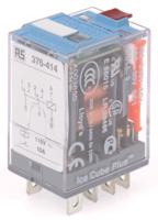 c7-a20x-ac-115-v Releco Plug In Power Relay, 115V ac Coil, 10A Switching Current, DPDT