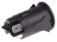 sp6028c1e0000 Molveno Illuminated Push Button Switch, Latching, Panel Mount, 25mm Cutout, DPST, Green LED