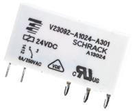 v23092-a1024-a301-2-1393236-4 TE Connectivity PCB Mount Power Relay, 24V dc Coil, 6A Switching Current, SPDT