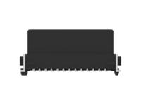 154718-e ERNI 154718 Series Vertical Surface PCB Header, 26 Contact(s), 1.27 mm Pitch, 2 Row, Shrouded