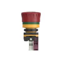 pbes22l013r TE Connectivity PBES22 Series Illuminated Emergency Stop Push Button, Panel Mount, 22.3mm Cutout, 1NC, IP20, IP65