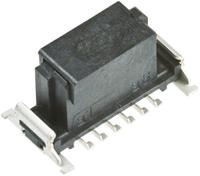 154805-154805-e ERNI SMC Series Straight Surface Mount PCB Socket, 12-Contact, 2-Row, 1.27mm Pitch, Solder Termination