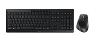 jd-8550gb-2 Cherry JD-8550GB-2 Wireless Ergonomic Keyboard & Mouse Set, QWERTY, Black