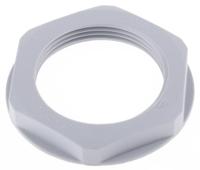 53119040 Lapp Grey Flame Retardant, Halogen Free Fibreglass PA Cable Gland Locknut, M32 Thread, IP68