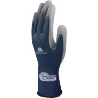 ve702green10 Delta Plus VE702GREEN Blue Polyester Glove, Size 10, Polyurethane Coating