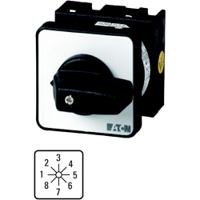 074448-t0-4-8235e Eaton, 1P 8 Position 45° Multi Step Cam Switch, 690V (Volts), 20A, Toggle Actuator