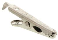 bu-30 Mueller Electric Crocodile Clip, Nickel-Plated Steel, Steel Contact, 5A