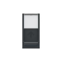 nu946054 Schneider Electric Anthracite, 1 Gang, New Unica
