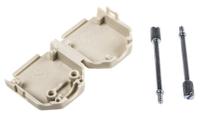 mhdppk-25-i-k MH Connectors MHDPPK-SLIM Series Polyamide D Sub Backshell, 25 Way, Strain Relief