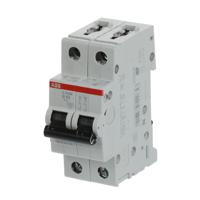 2cds272001r0405-s202m-b40 ABB System Pro M Compact S200M MCB, 2P, 40A Curve B, 440V AC, 125V DC, 10 kA Breaking Capacity