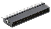 054596-054596-e ERNI SMC Series Right Angle Surface PCB Header, 50 Contact(s), 1.27 mm Pitch, 2 Row, Shrouded