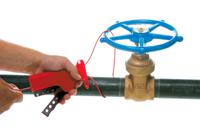 50943 Brady Red 4-Lock ABS, Glass-filled Nylon, Glass-filled Polyurethane Polymer and Glass-filled Nylon Cable Lockout