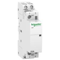 a9c20532 Schneider Electric Acti 9 ICT iCT Contactor, 230 V ac Coil, 2-Pole, 25 A, 2NO, 250 V ac
