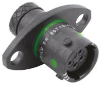 8sta00205sd Souriau Sunbank by Eaton Circular Connector, 5 Contacts, Panel, Standard Connector, Socket, Female, IP67, 8STA Series